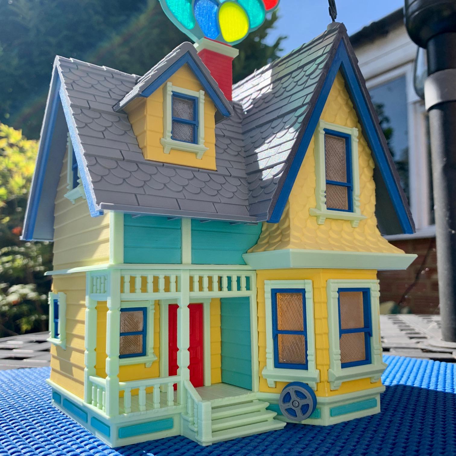 The Flying House 3d model