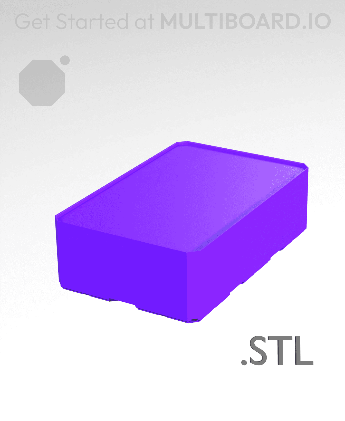 2x3x1 - Multibin Insert - STL Remixing File 3d model