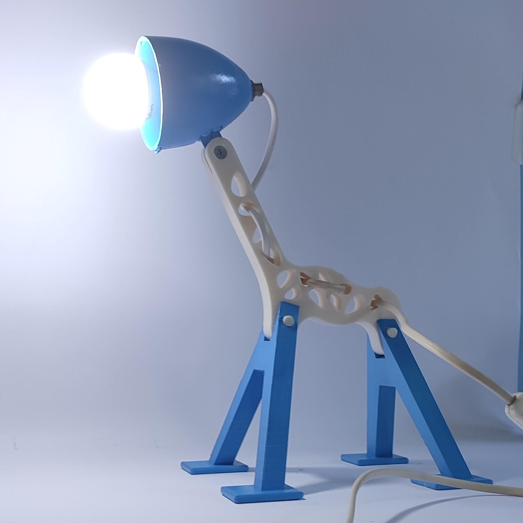 Giraffe lamp 3d model