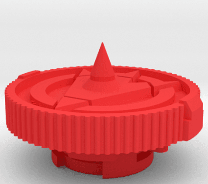 BEYBLADE TYRANNOZORD | COMPLETE | POWER RANGERS SERIES 3d model