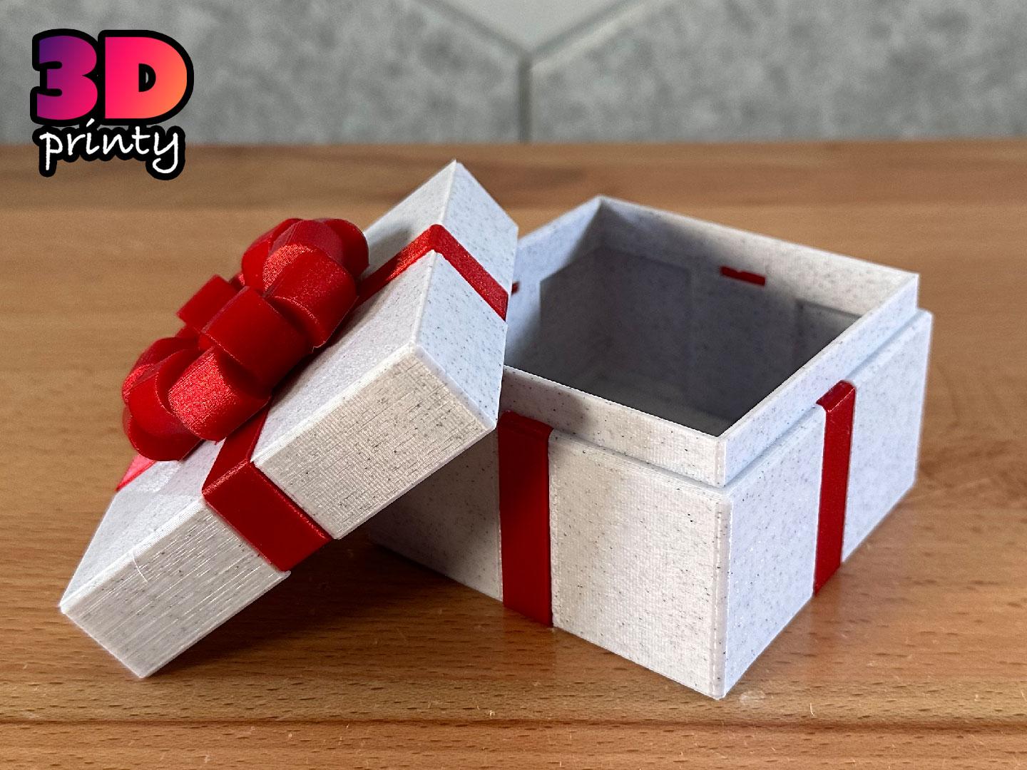 Simple Open Present 3d model