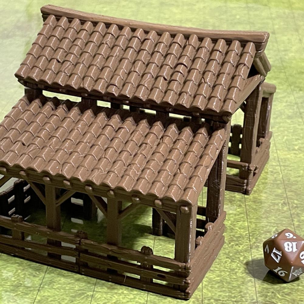 Stables 3d model