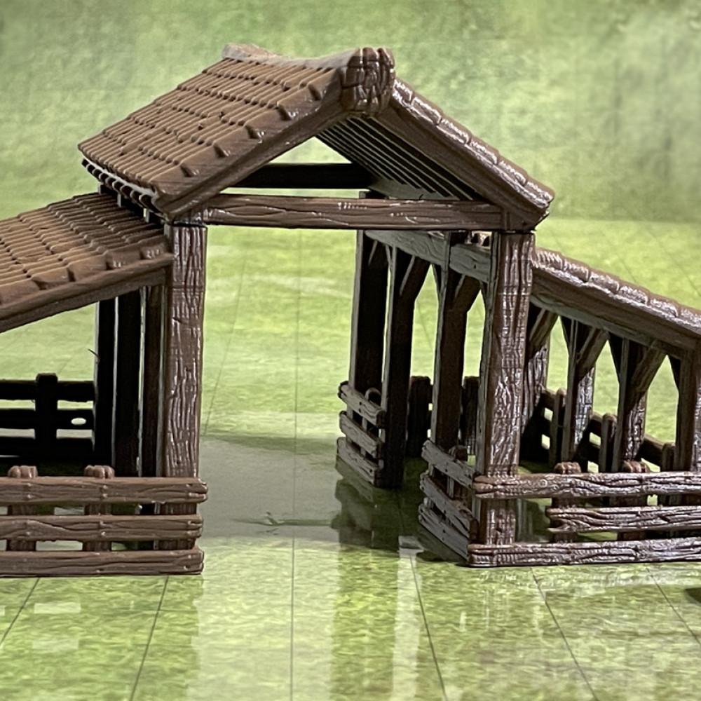 Stables 3d model