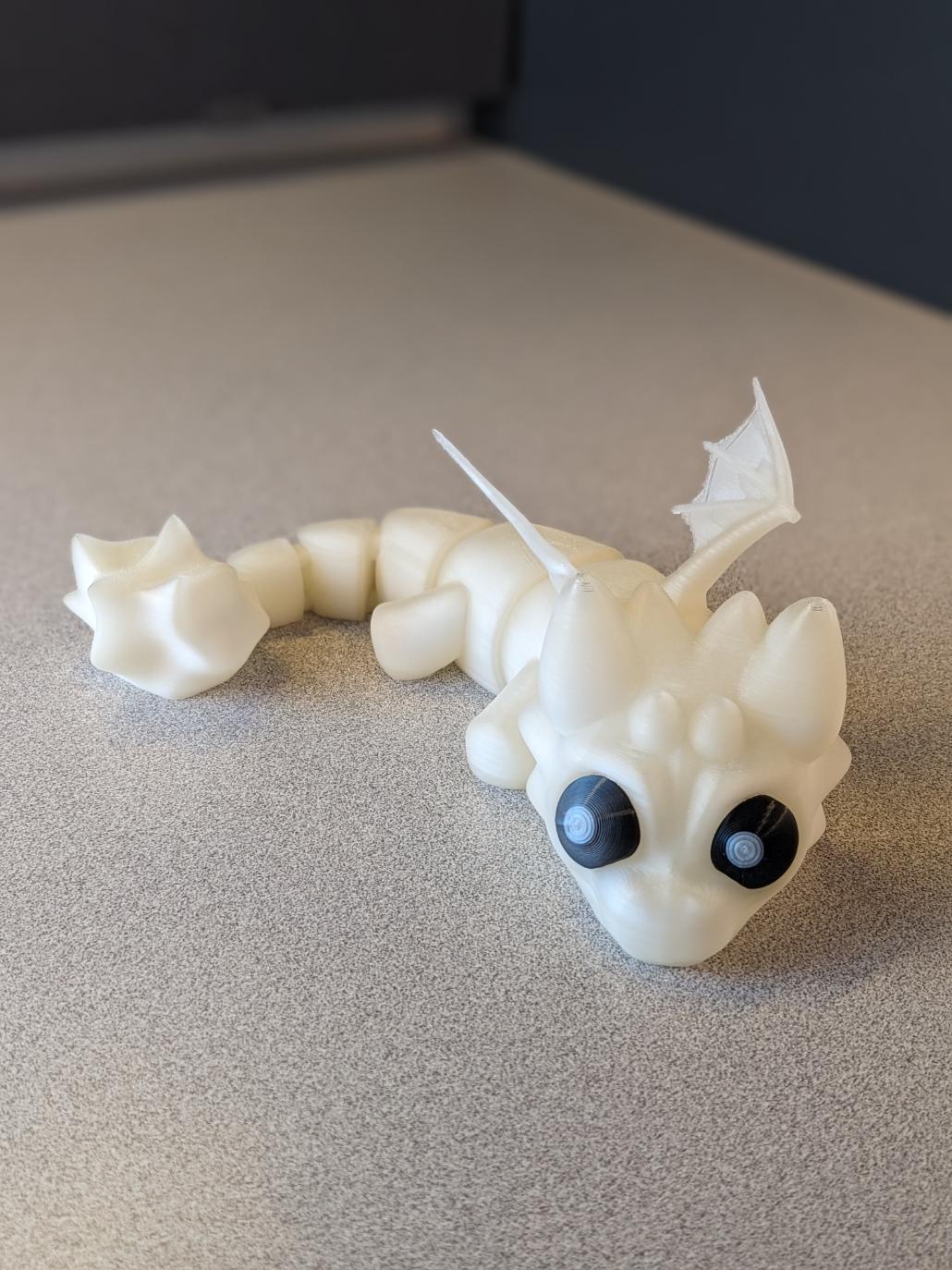 Baby Dragon - Single and Multimaterial printing 3d model