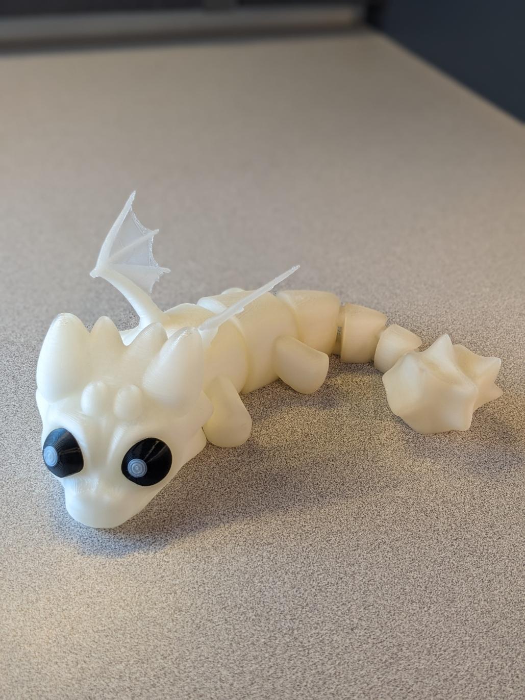 Baby Dragon - Single and Multimaterial printing 3d model