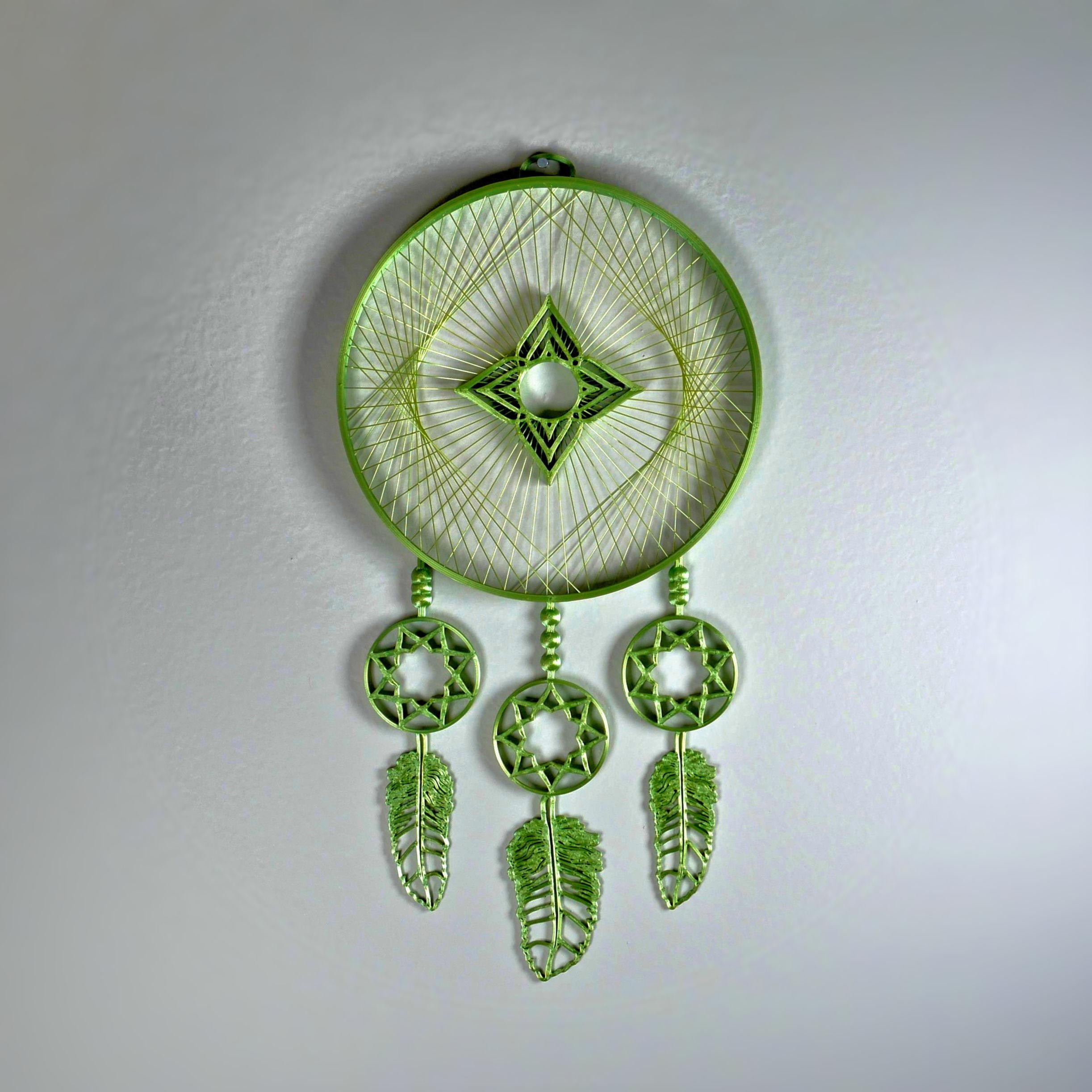 String Dreamcatcher 3d model