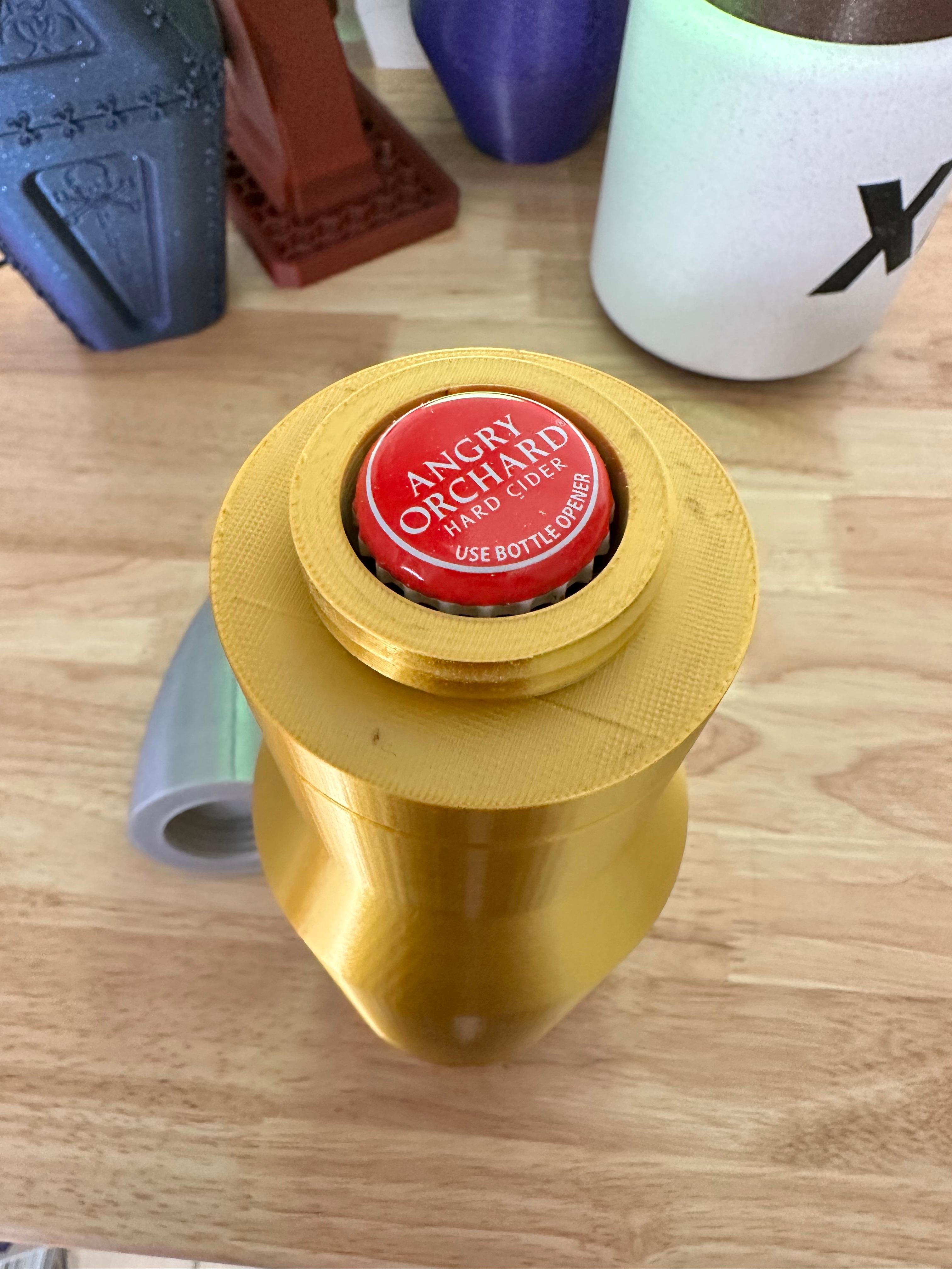 .50 caliber shell beer bottle koozie 3d model