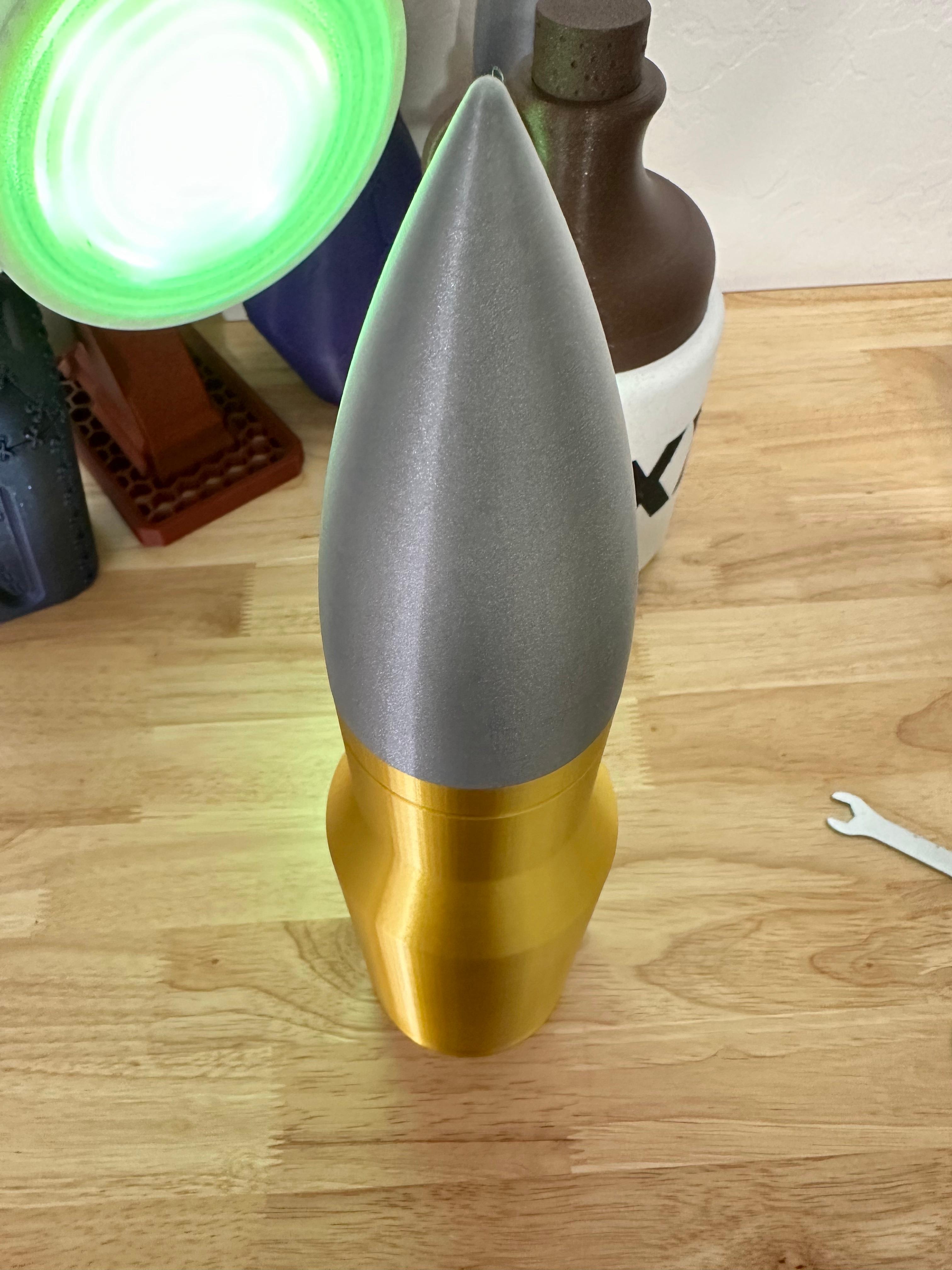 .50 caliber shell beer bottle koozie 3d model