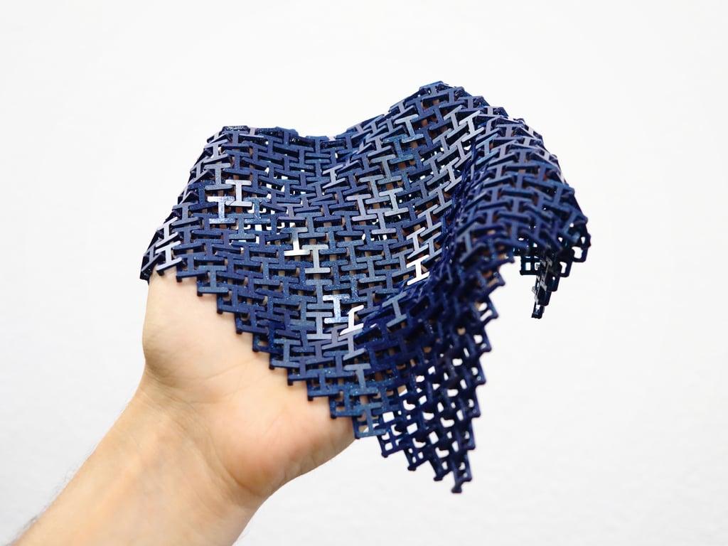 Chainmail - 3D Printable Fabric 3d model