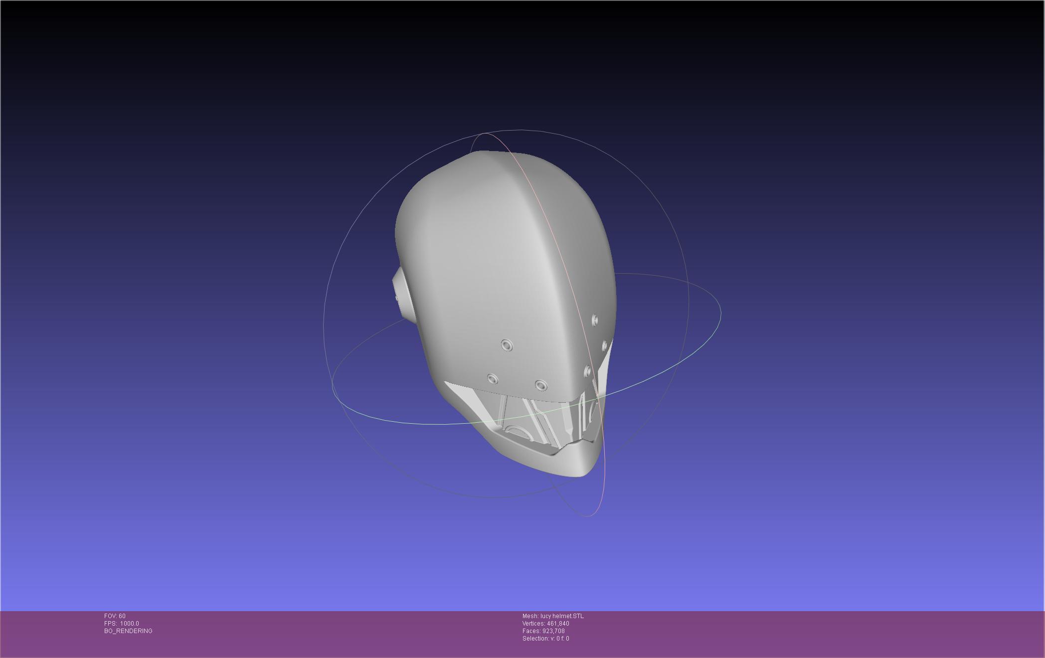 Elfen Lied Lucy Helmet 3d model