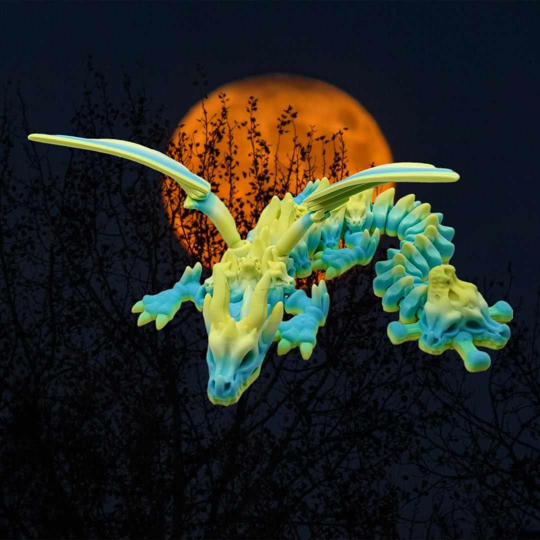 Skeleton Dragon 3d model