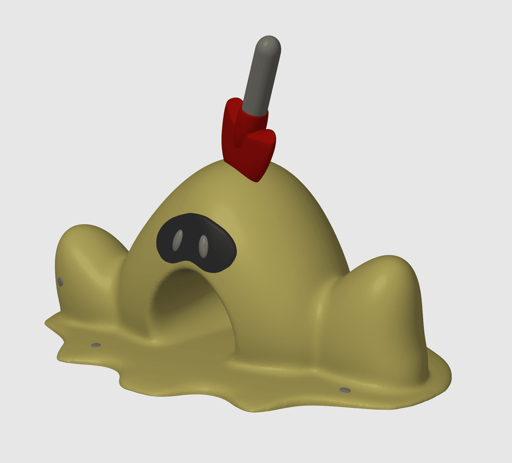 Sandygast Pokemon (No support, 3mf included) 3d model