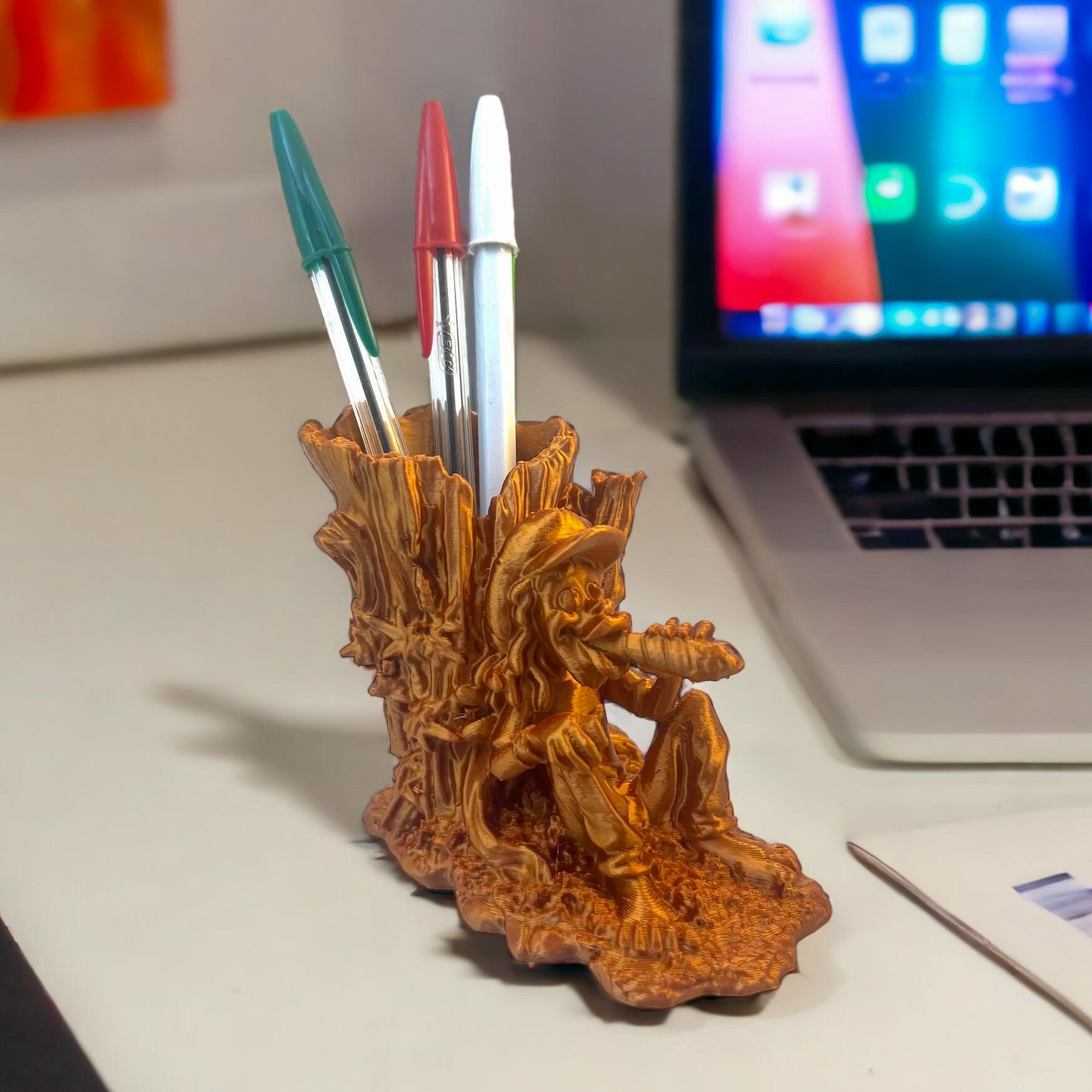 Rasta Pen Holder 3d model