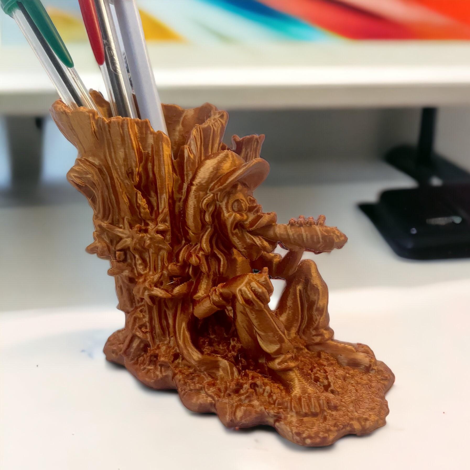 Rasta Pen Holder 3d model