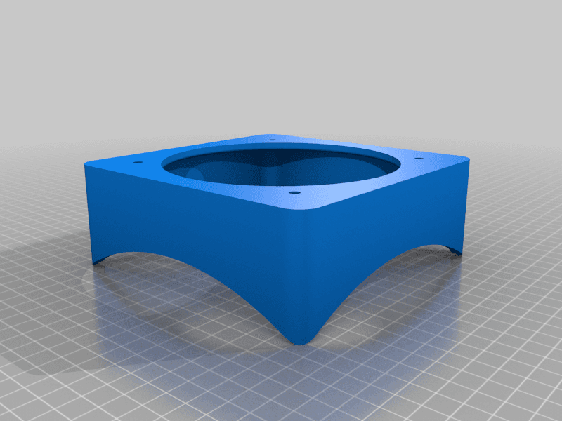 Make your spare PC fan into an table placed fan! 3d model