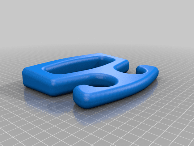 Grocery Bag Handle 3d model