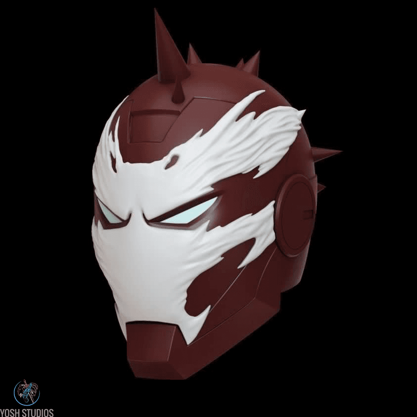 Iron Venom Helmet 3d Print File STL 3d model