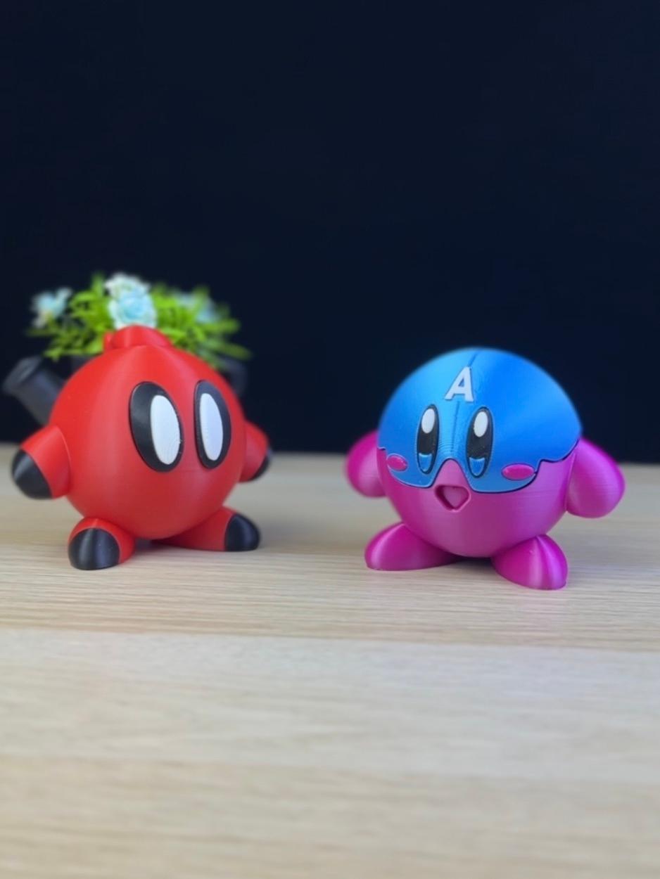 Deadpool kirby - Multipart 3d model