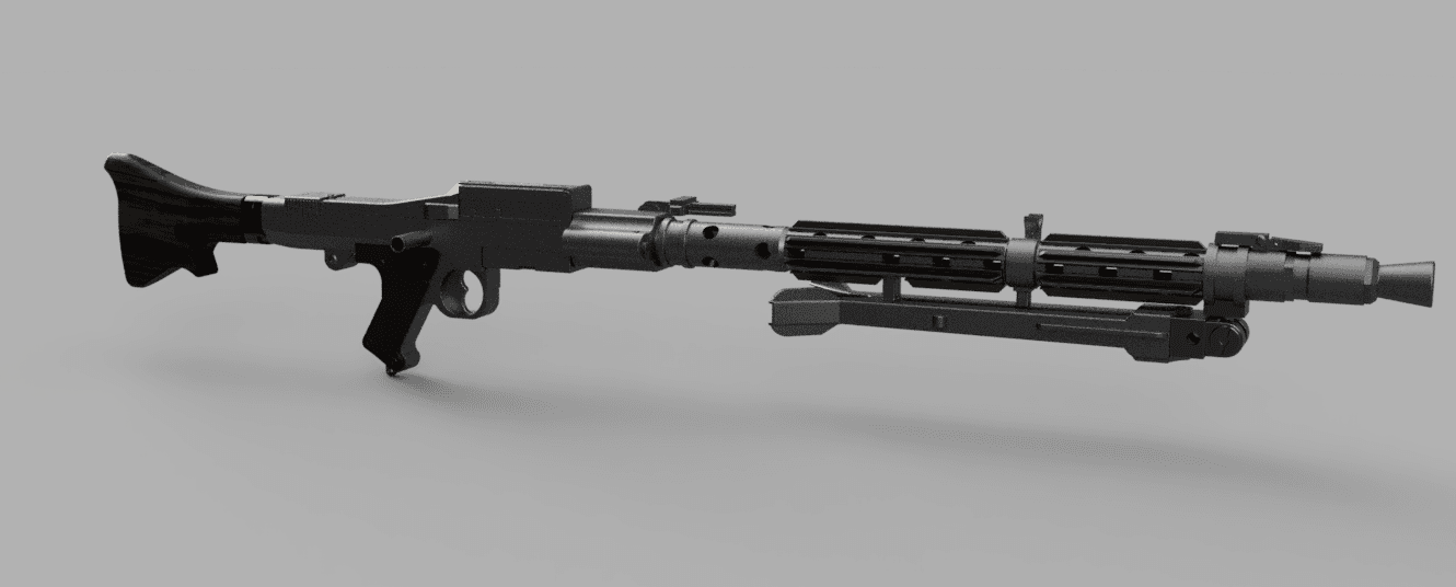 DLT-19 Heavy Blaster - Star Wars 3d model