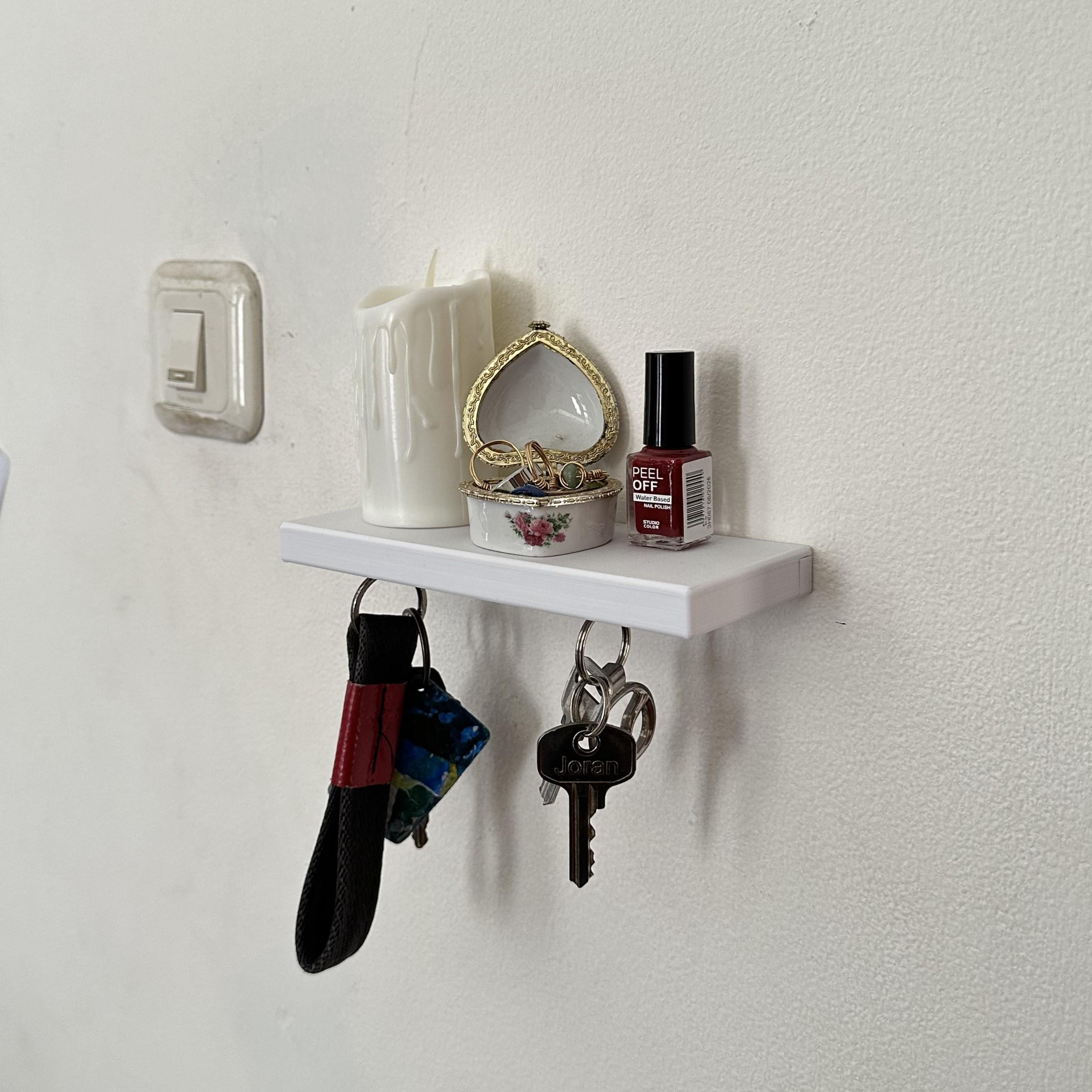 Magnetic Key Holder Hidden Magnets 3d model