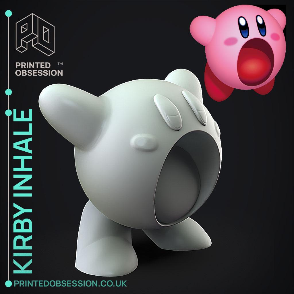 Kirby Inhale - Kirby - Fan Art 3d model