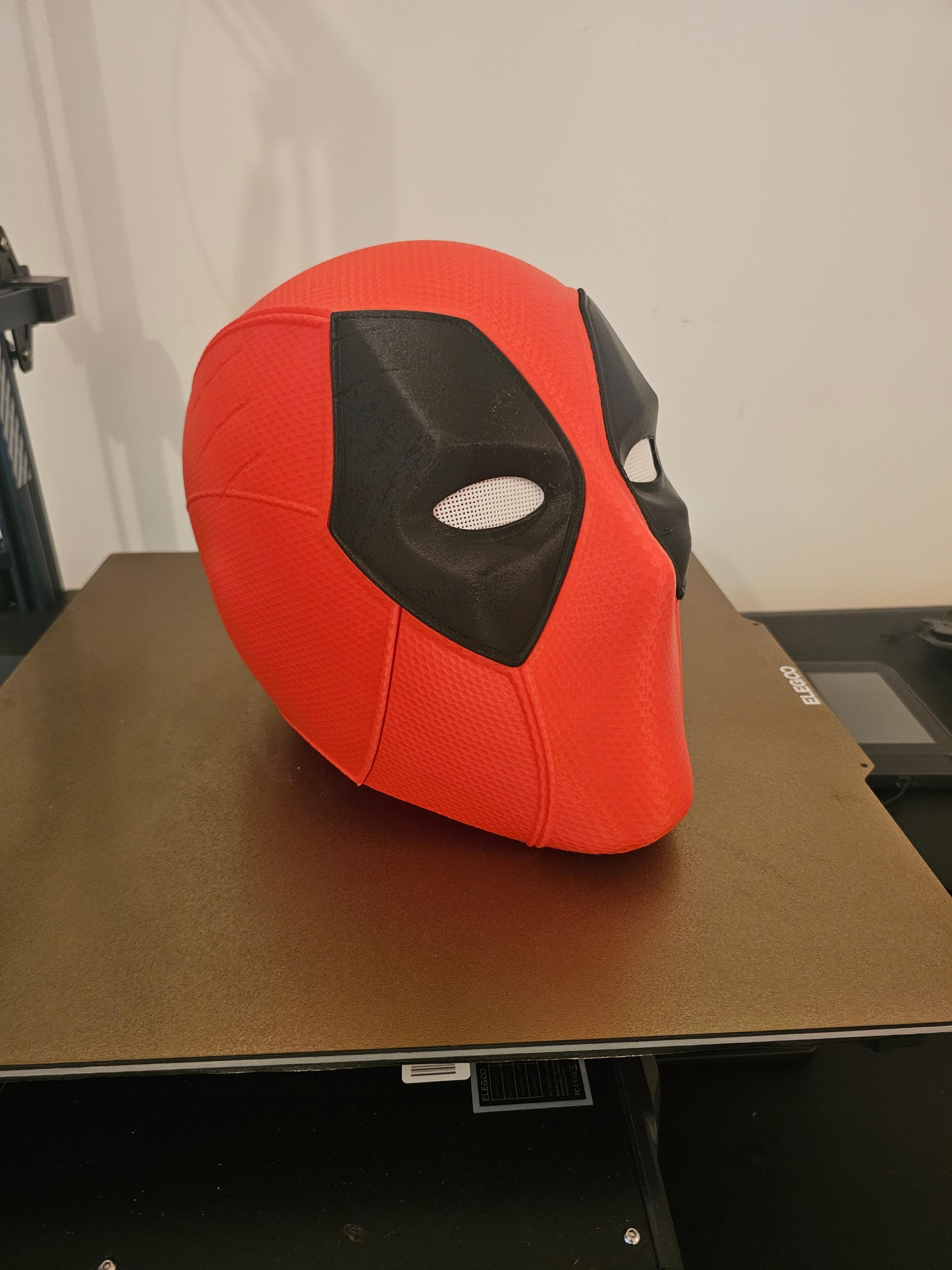 Deadpool 3 Mask 3D Printer File STL 3d model