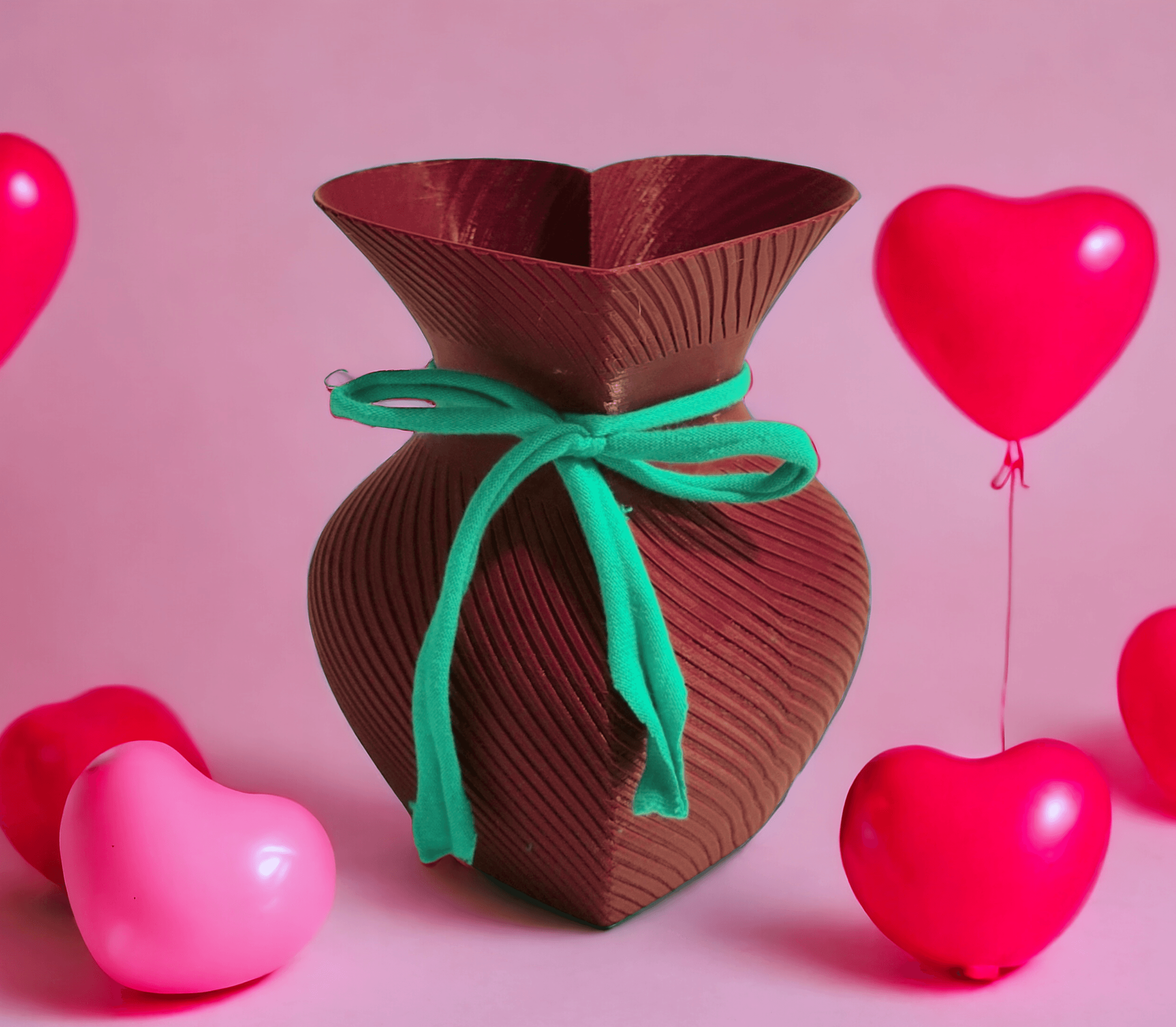 Heart Vase (s) 3d model