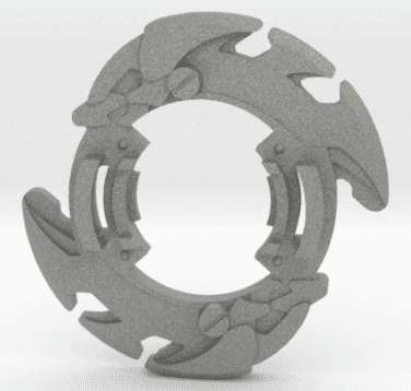 BEYBLADE GABRIEL | COMPLETE | PLASTIC GEN SERIES 3d model