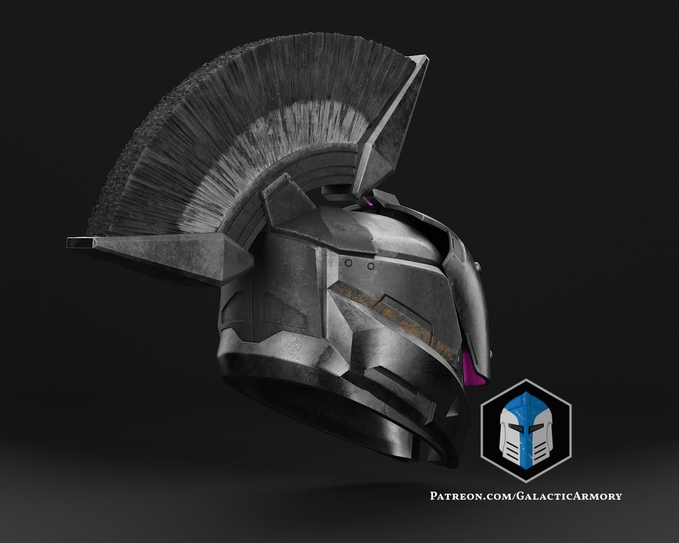 Helm of Saint 14 Helmet - 3D Print Files 3d model