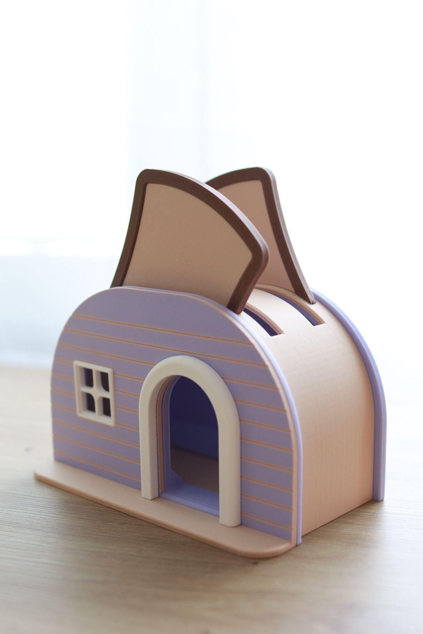 Bird house toaster 3d model