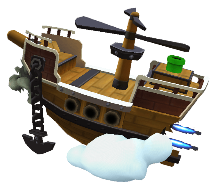 Koopa Airship 3d model