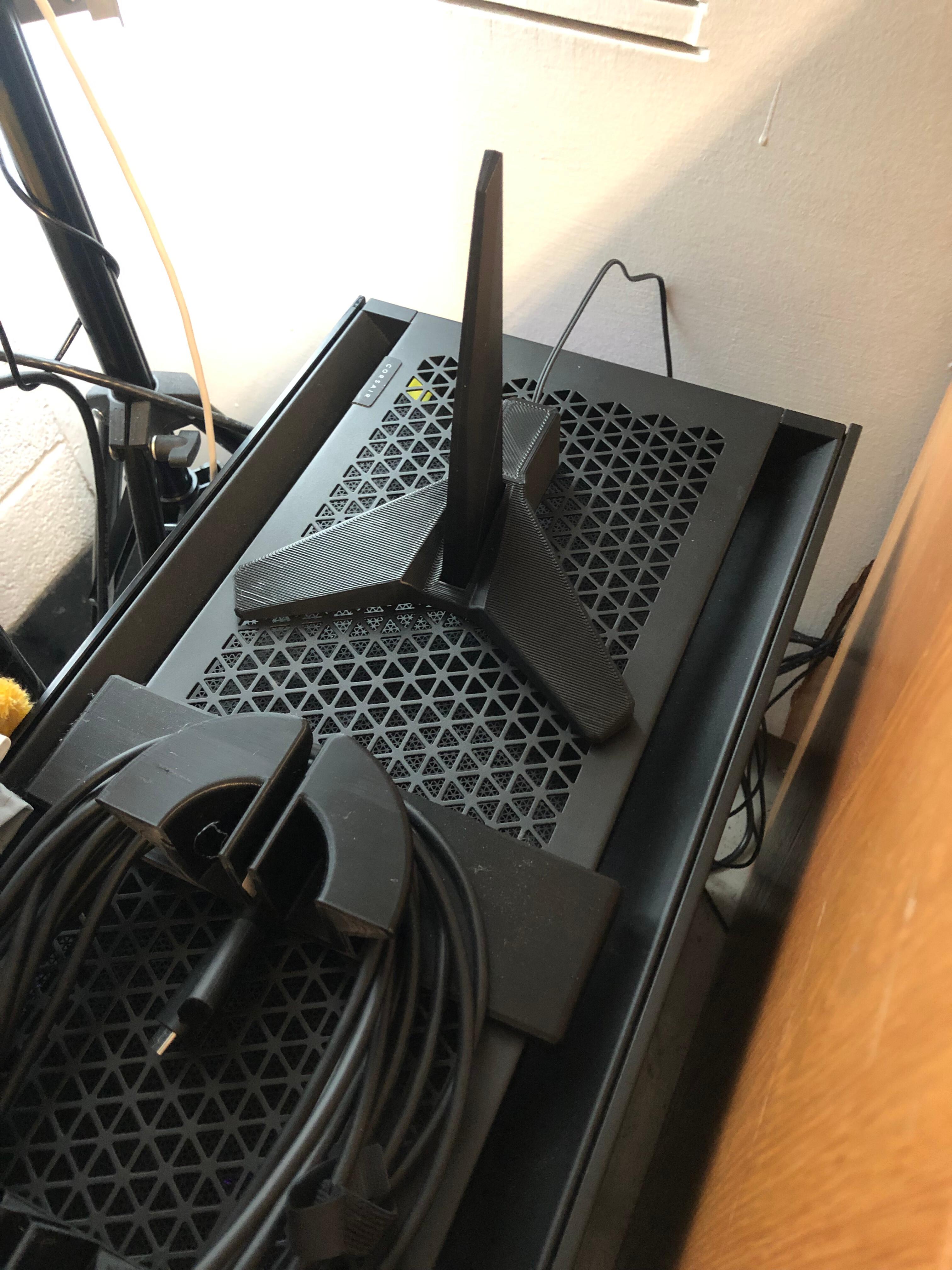 ASUS Antenna Stand (with optional magnets) 3d model