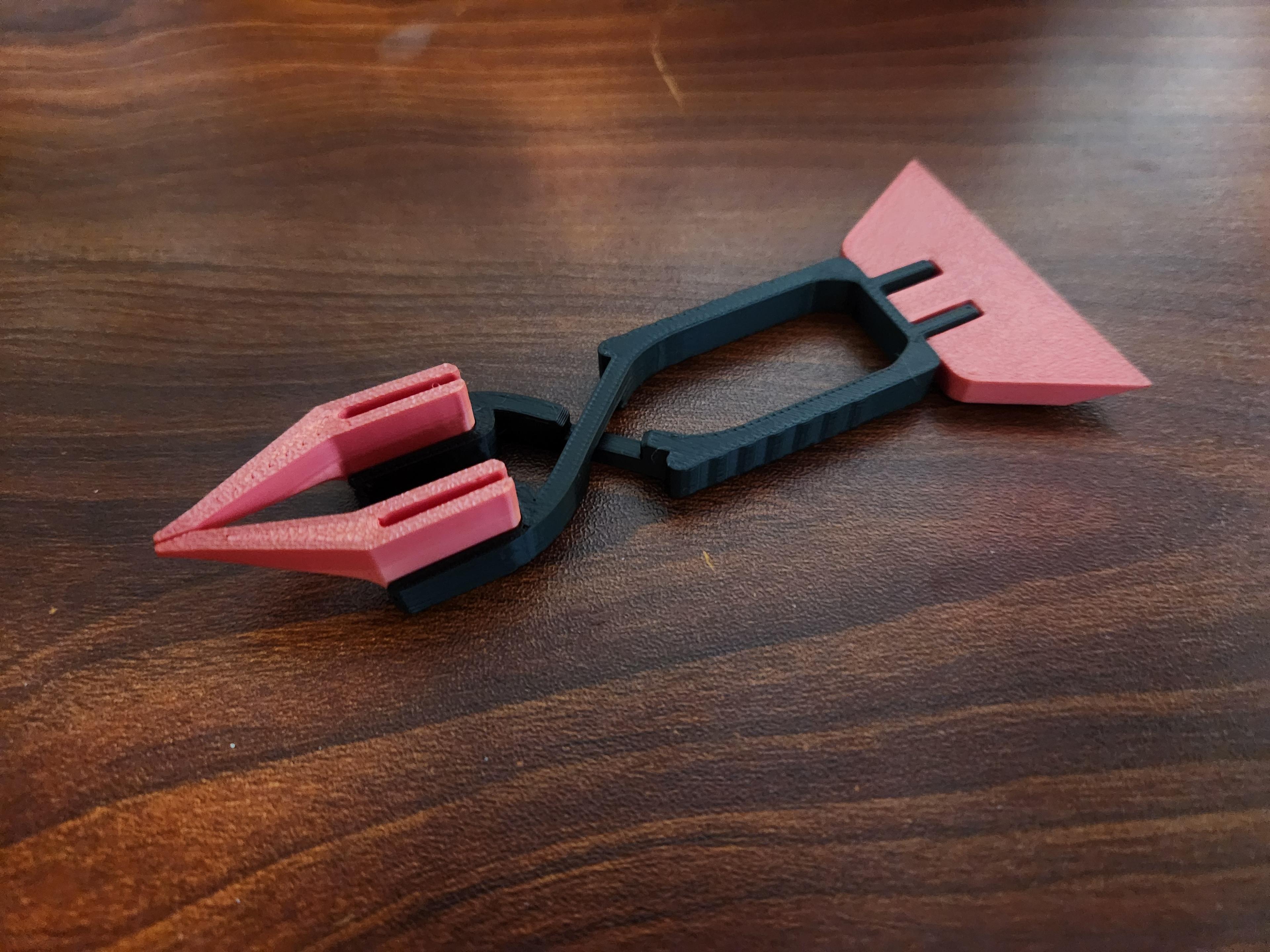  Scraper and Reverse Tweezers Combo 3d model