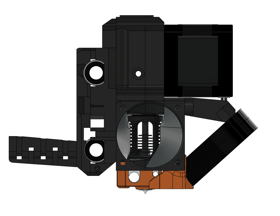 Prusa MK3S Dragon Hotend Upgrade Kit 3d model