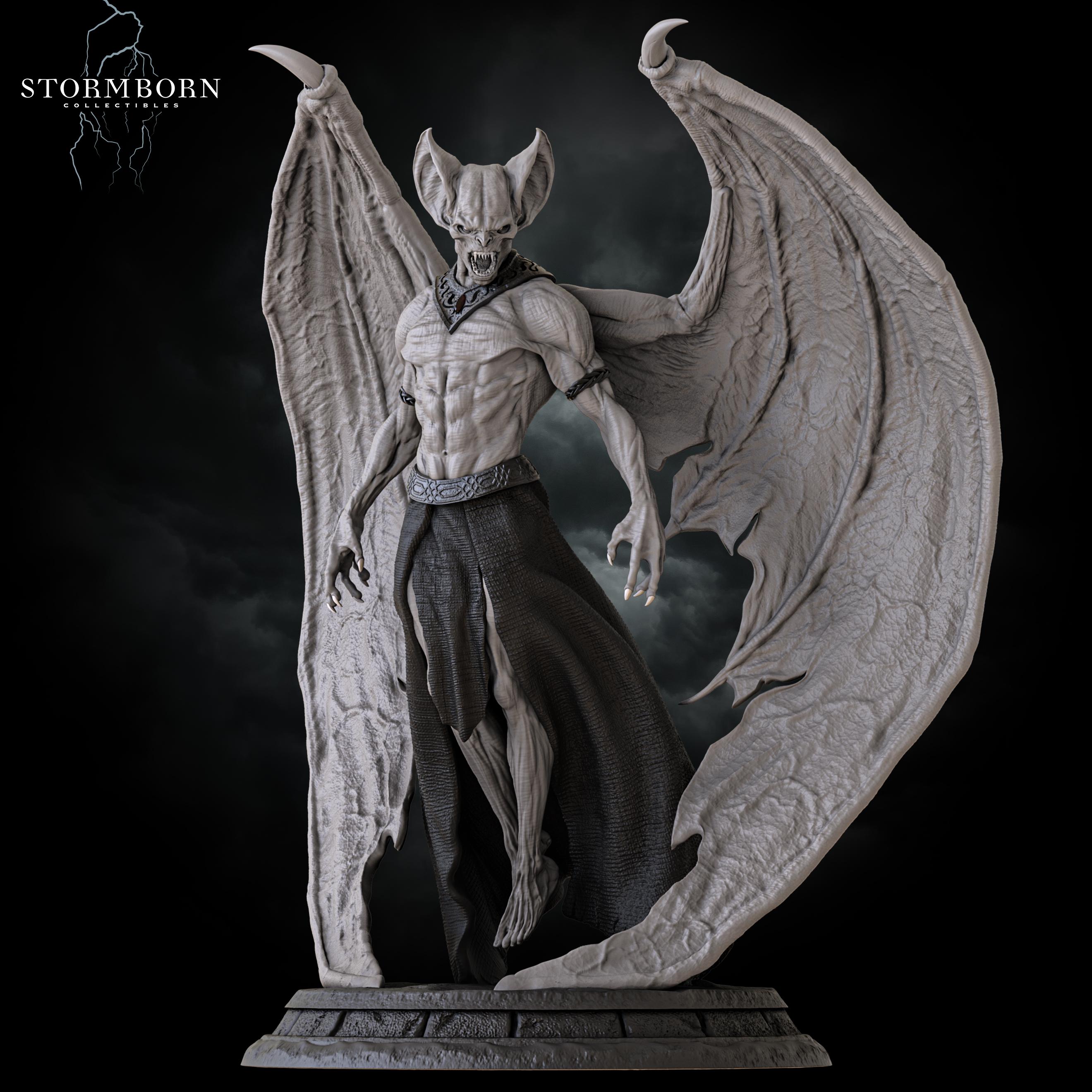 (75mm) Vampire Lord 3d model