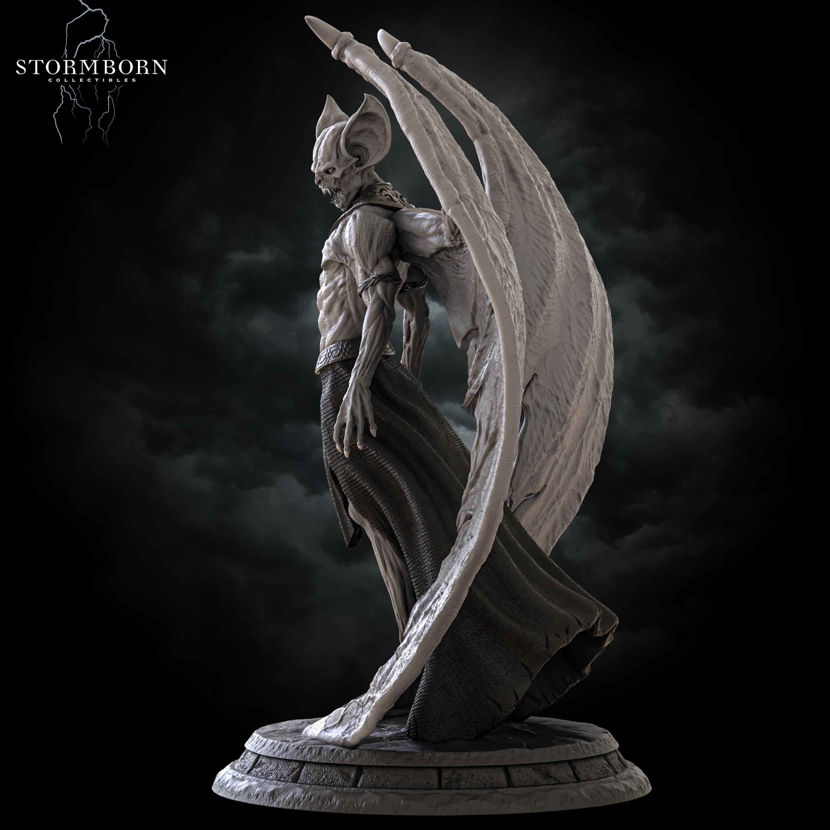 (75mm) Vampire Lord 3d model