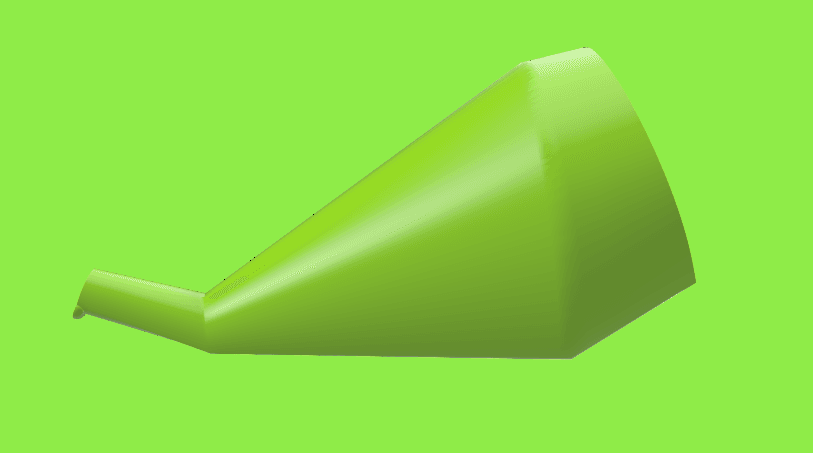 Set Down Oil Funnel 3d model