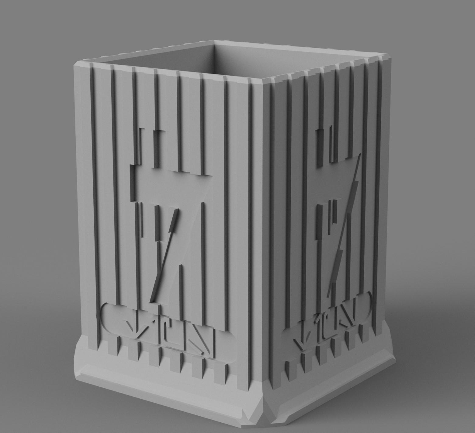 Republic Credits Tip Jar (Star Wars) 3d model