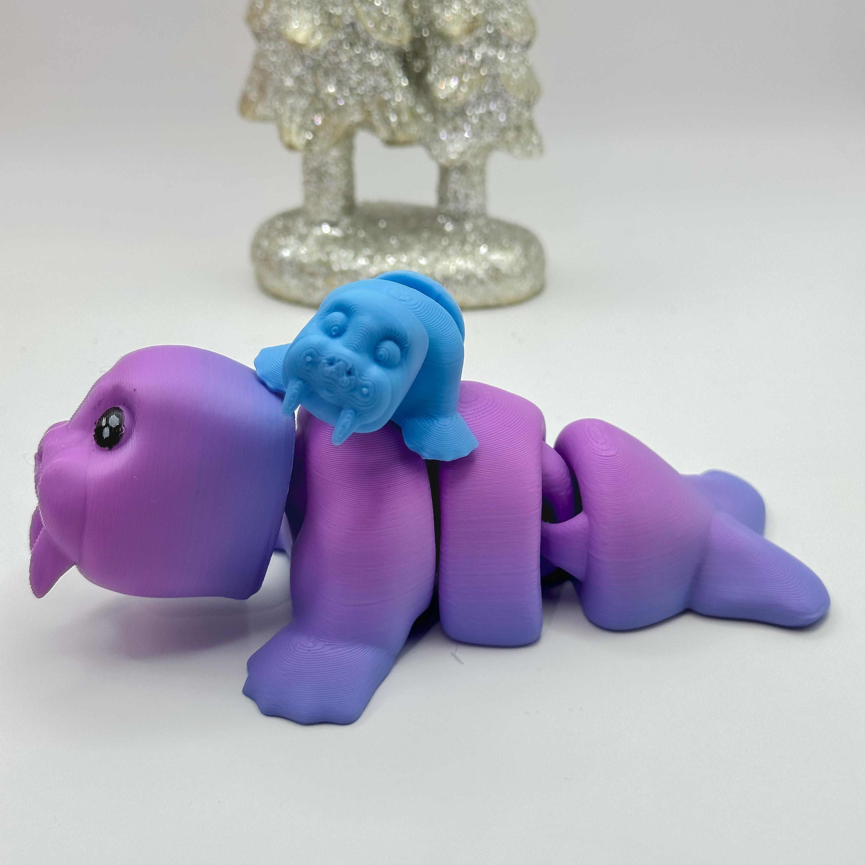 M3D - Flexi Baby Walrus 3d model