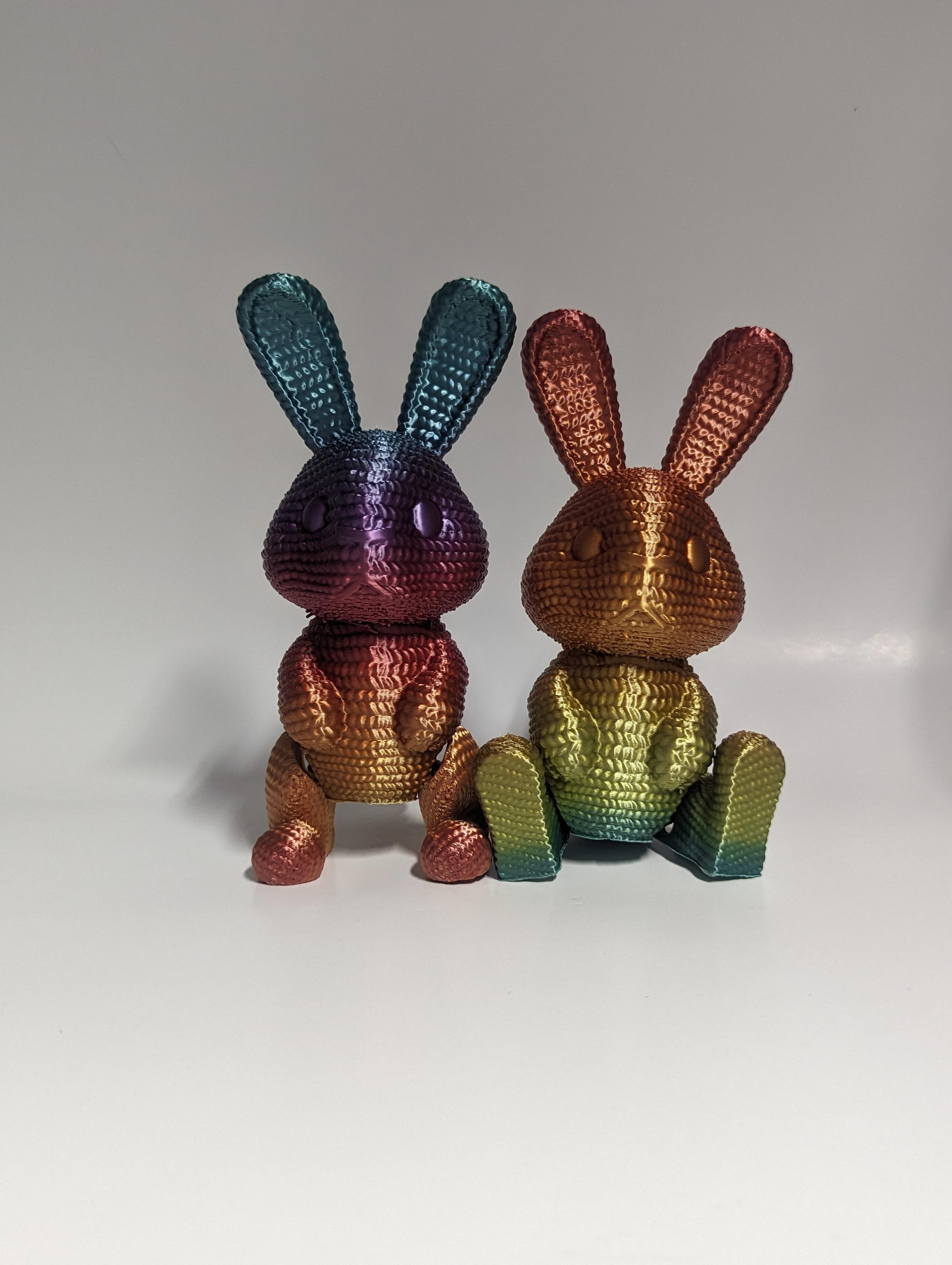 Flexi Crochet Bunny 3d model