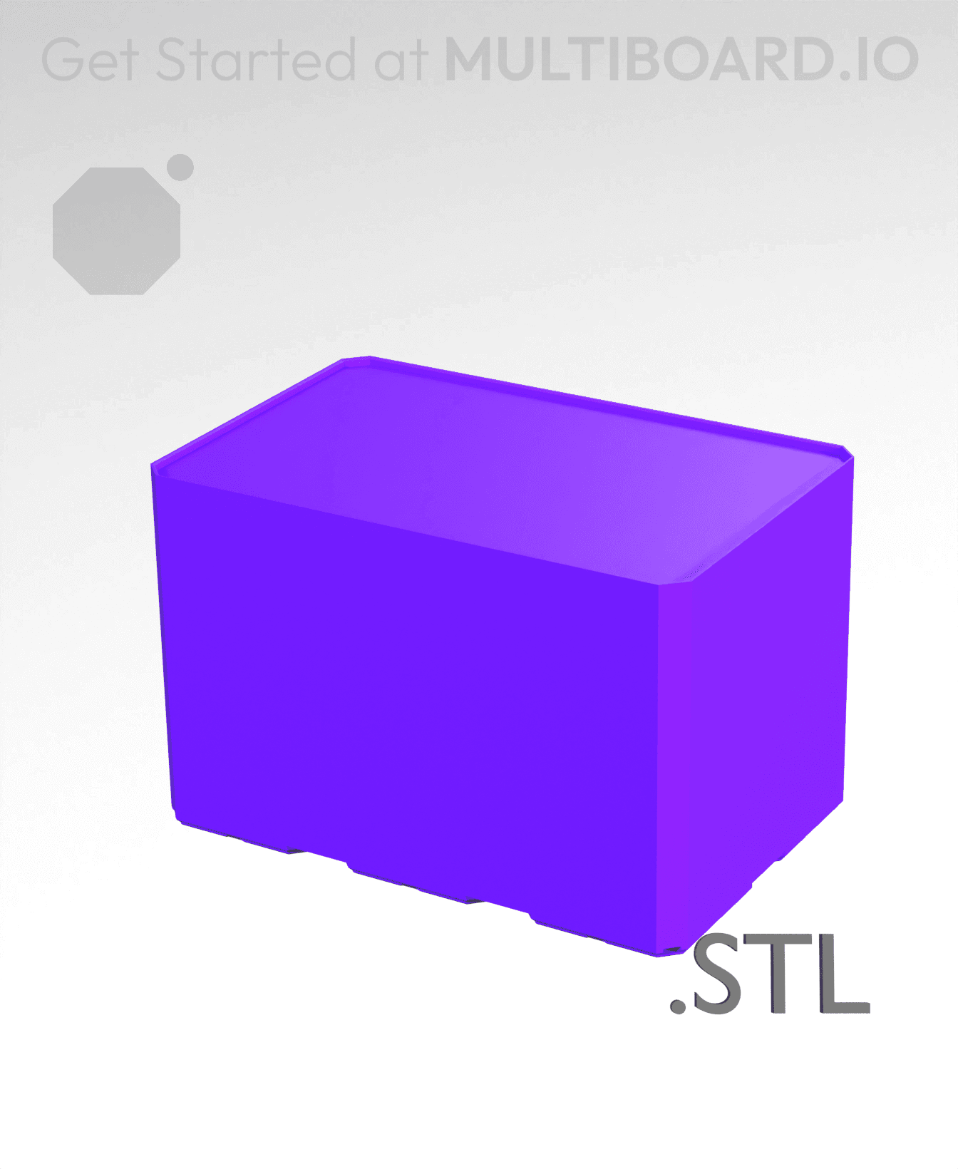 3x2x2 - Multibin Insert - STL Remixing File 3d model