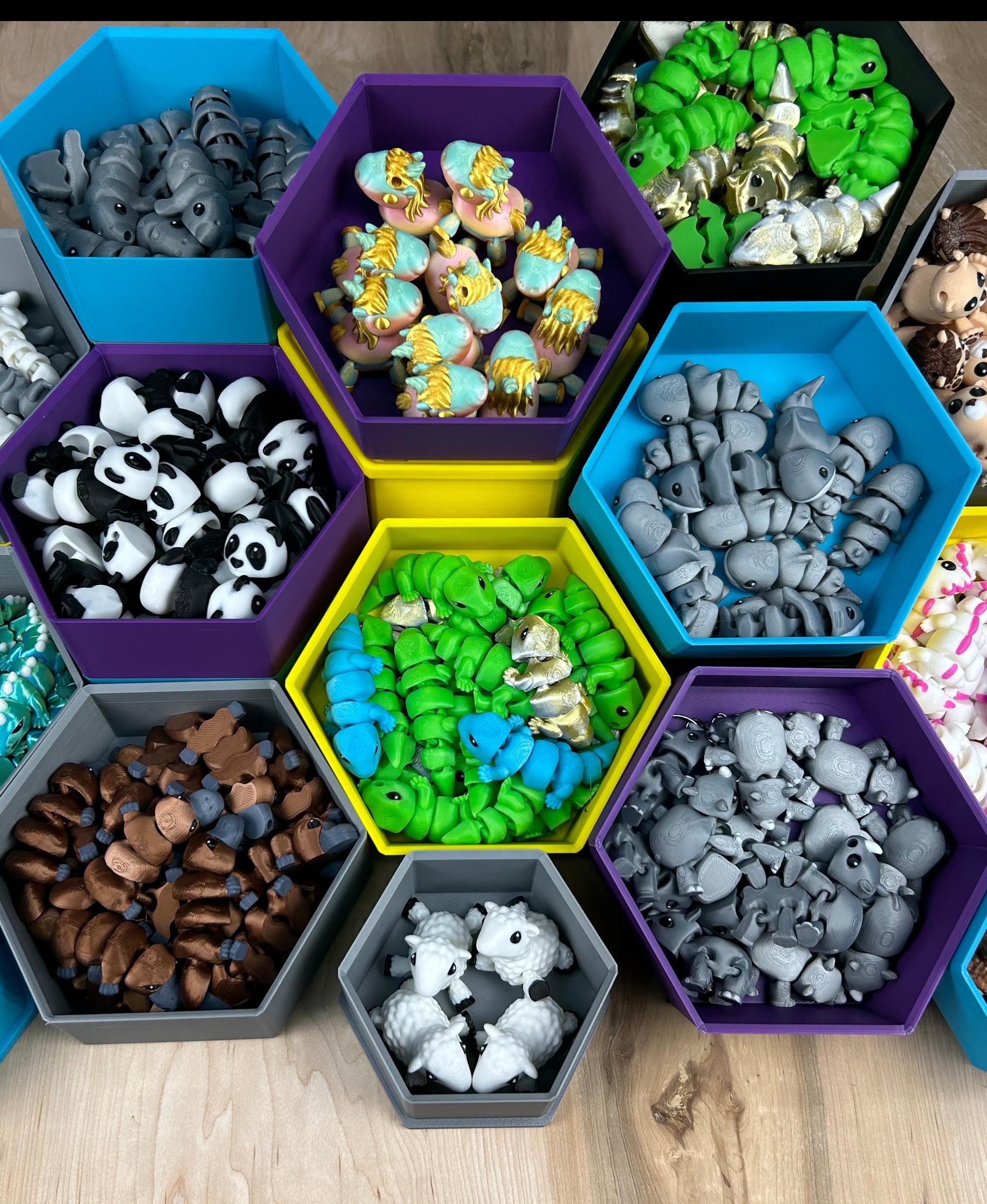 HexBin System 3d model