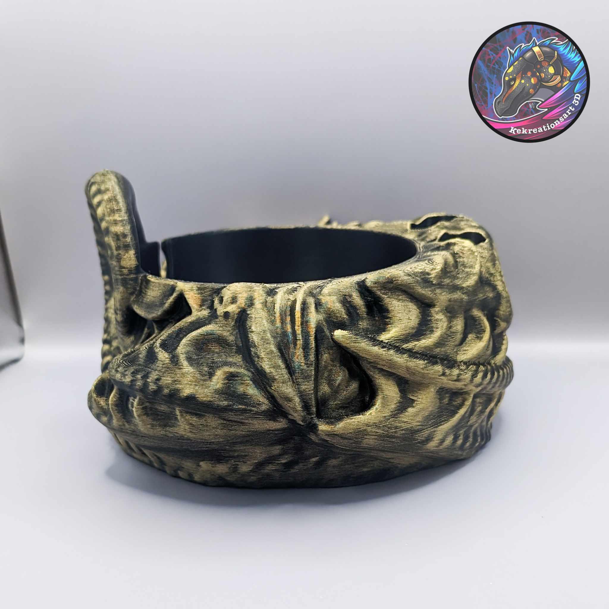 Dragon Planter Yarn Bowl Version 3d model