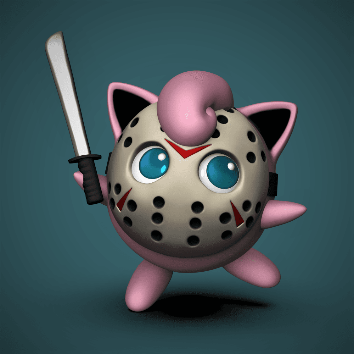 Jigglypuff -Jason 3d model