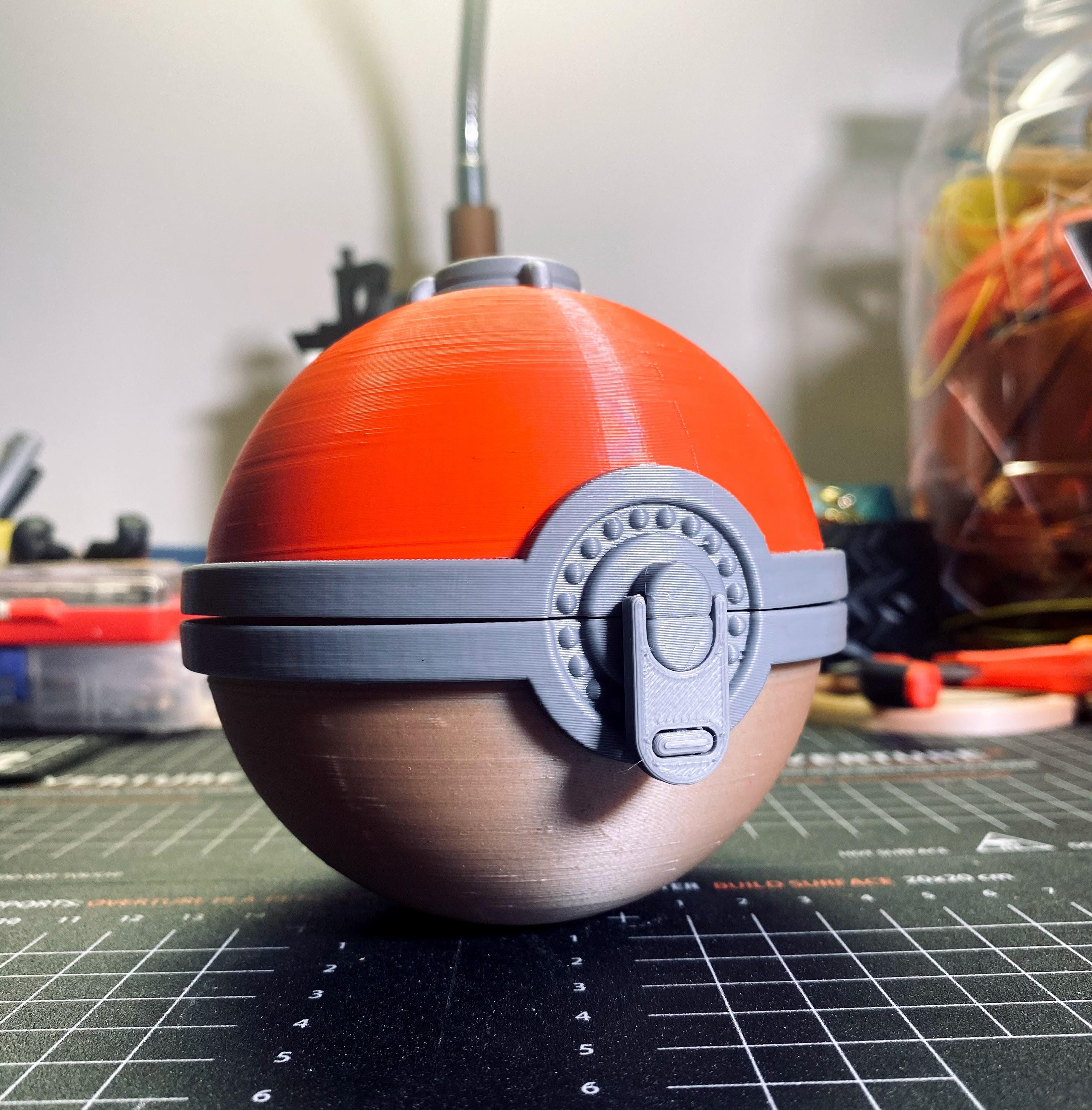 Ancient Pokeball from Pokemon Legends: Arceus Version 1 3d model