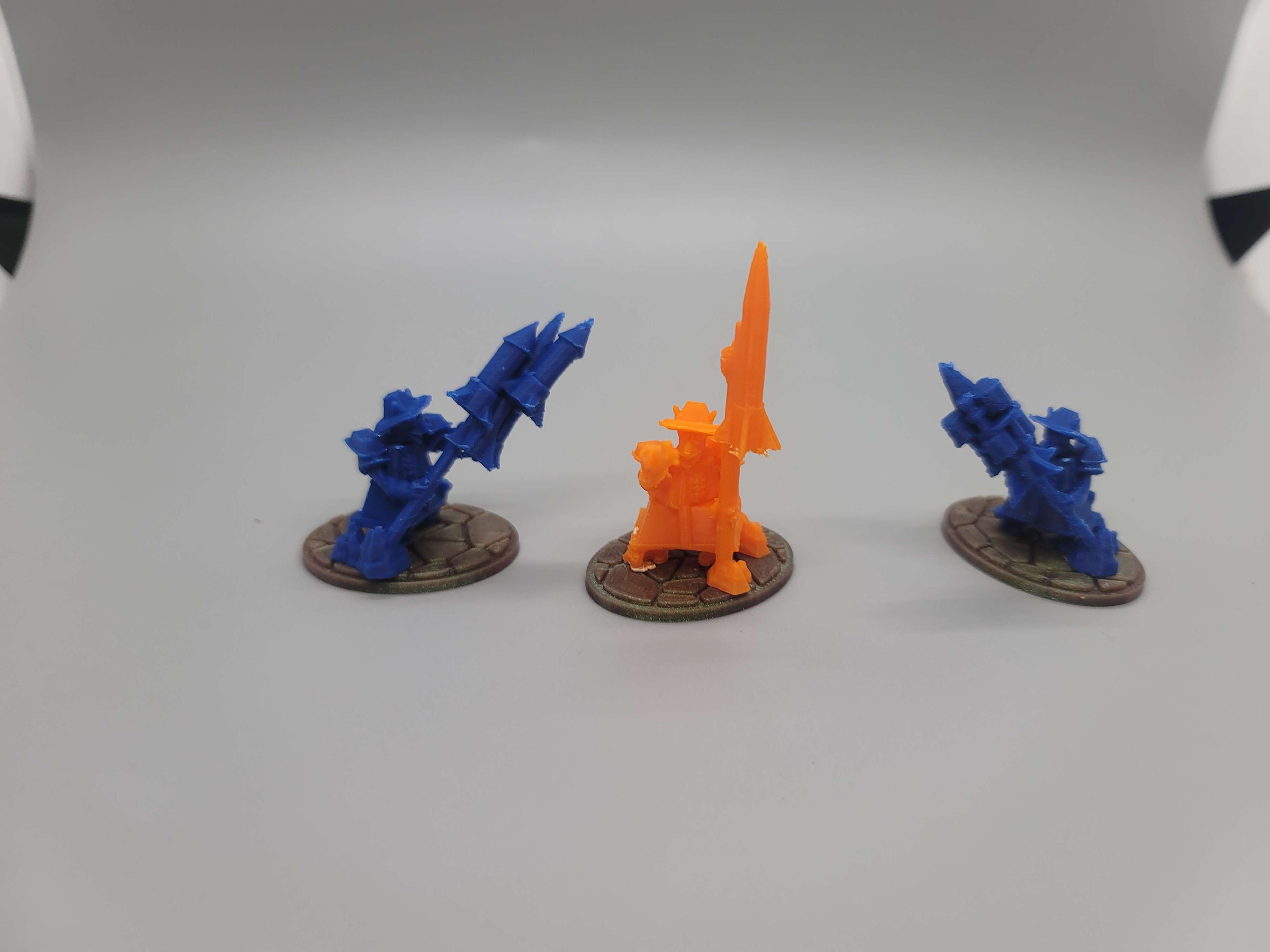 FHW Zorblin Heavy Weapons team with Missles 3d model