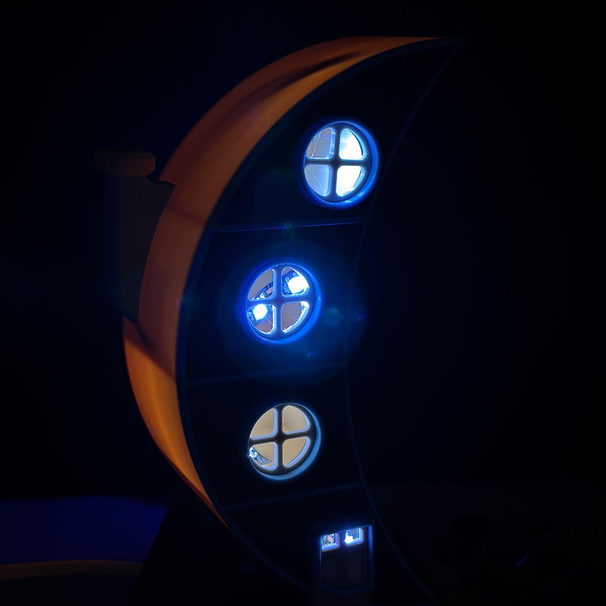 Moon Lamp House 3d model