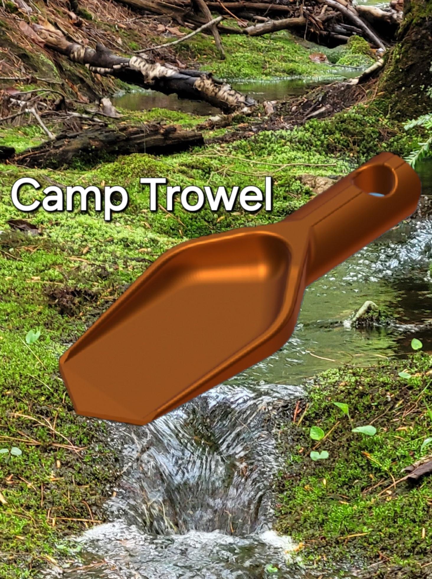 Camp Trowel 3d model