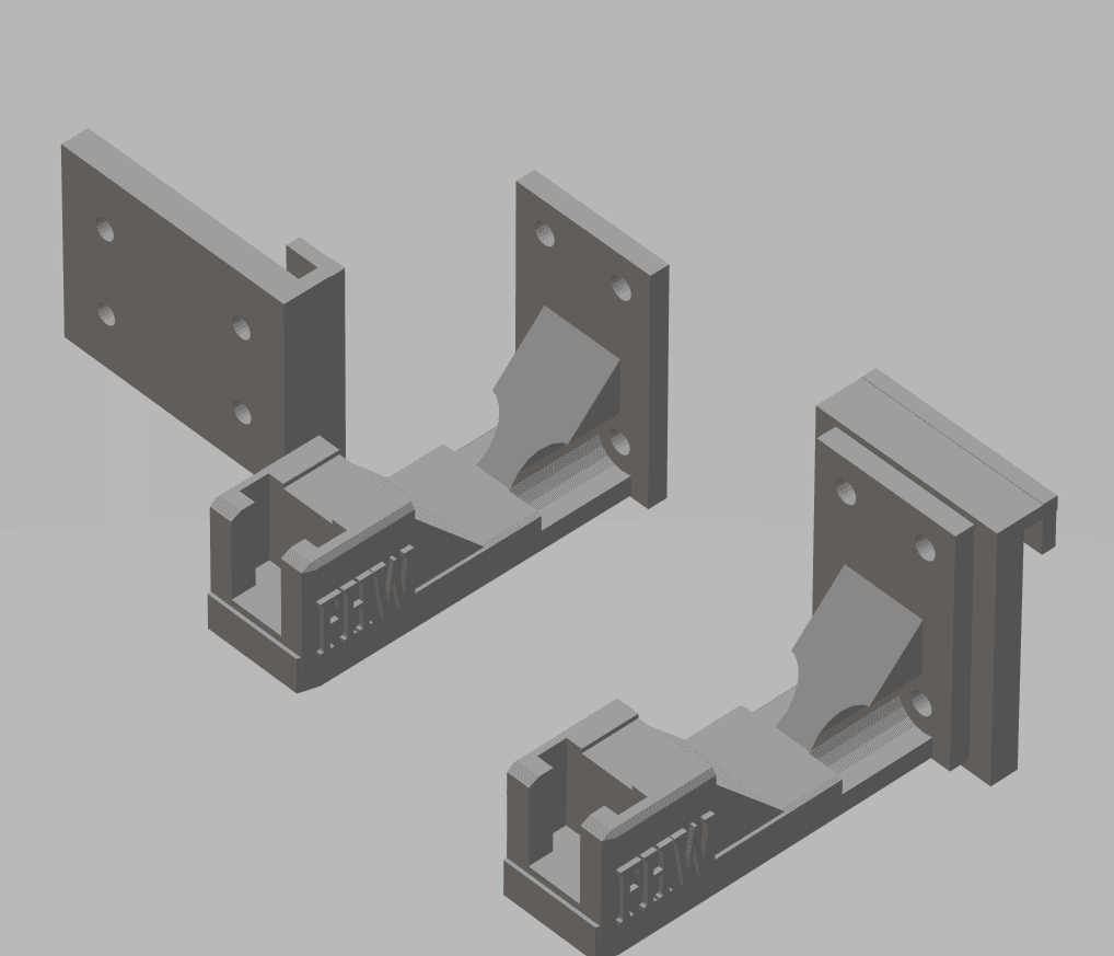 FHW: Neptune S2 Y Axis Camera Mount 3d model