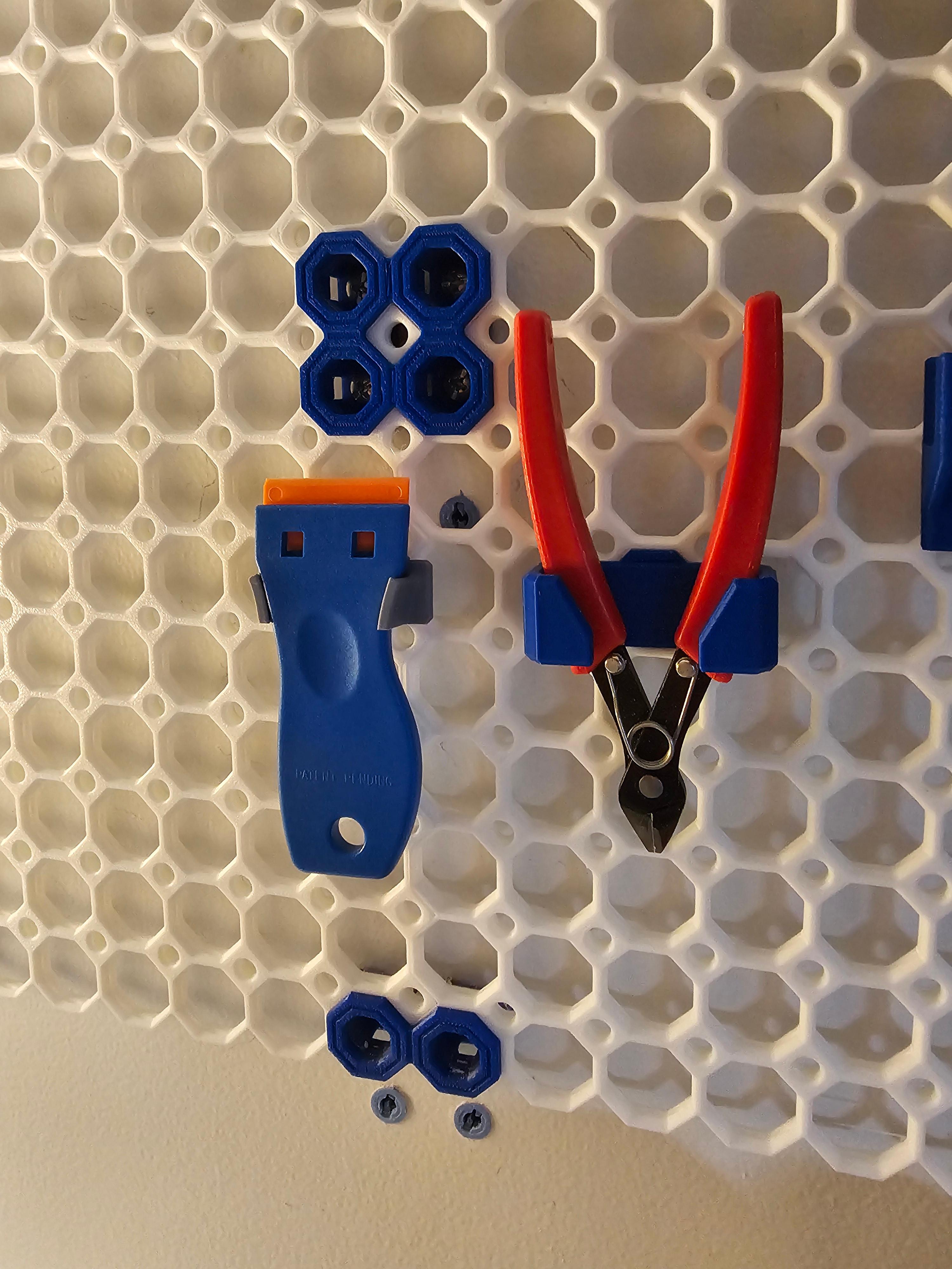 Multiboard Plastic Razor Scraper Holder 3d model